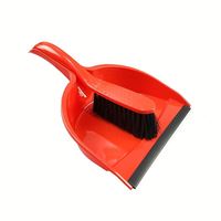 Lot de brosses de nettoyage écologiques en gros avec manche court et balayette pelle en TPR pour canapé, lit, clavier, cuisine, bureau et nettoyage des poils d'animaux