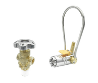 Connecteur de remplissage de bouteille de gaz CZ105, filetage G5/8, 240 bars, verrou de sécurité, connexion rapide pour hélium, azote, oxygène, argon