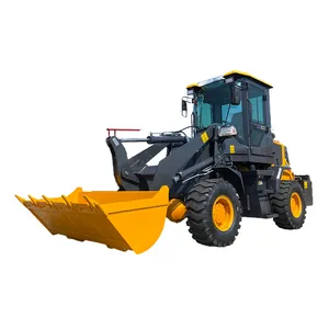 Mais barato Mini Front End Loader Trator Com Personalizar Balde Usado Carregador Retroescavadeira Atacado