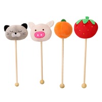 Gros animal en peluche petit marteau de massage jouets nouveau design dessin animé peluche marteau poupée de massage