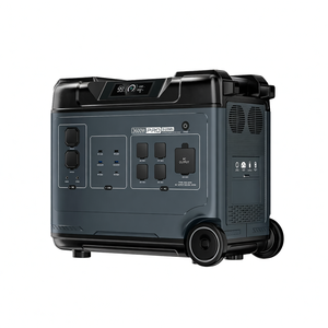 5000 Cycles Battery Power Station 3600W Portable Power Supply 1.8Hrs Fast <b>Charge</b> <b>Solar</b> Generator - Product Image 5