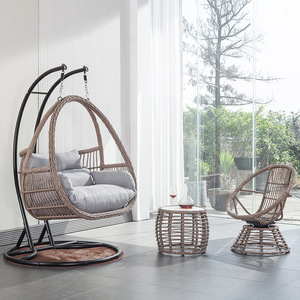 Hamaca Colgante de Diseño Nórdico para Exteriores, Silla Colgante Tipo Huevo para Balcón, Patio o Hotel - Product Image 2