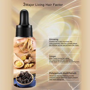 Grado superior alisar la raíz del cabello para adelgazar el cabello y la pérdida del cabello Loción de suero de aceite de crecimiento - Product Image 3
