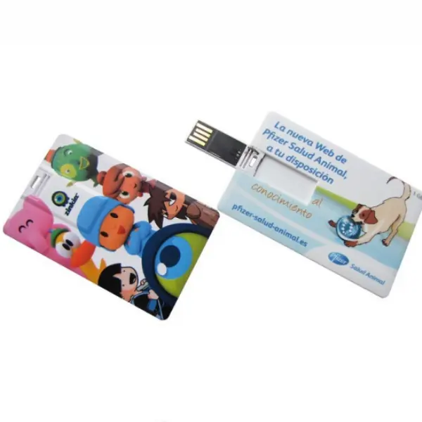 Toptan özelleştirilmiş iş kredi kartı kalem sürücü Usb Flash bellek su geçirmez Udp cips ile sopa 2Gb 4Gb 8Gb 16Gb 32Gb 64Gb