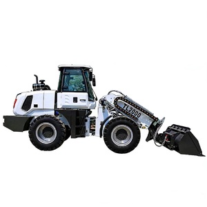 Chargeur télescopique diesel 4x4 avec attache rapide hydraulique, chargeuse sur pneus multifonctionnelle pour l'agriculture et la construction - Product Image 3