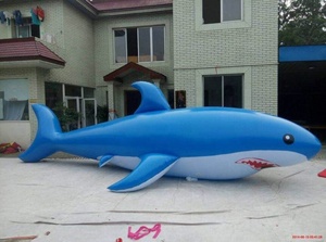 Bơm hơi khổng lồ cá voi cá mập động vật treo cá voi Đại Dương Linh vật cá voi Inflatable mô hình để trang trí - Product Image 4