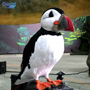 Modelo de Animal Animatrónico de Tamaño Real de Animal de la Selva, Gaviota Simulada para Decoración de Espacios Comerciales - Product Image 4
