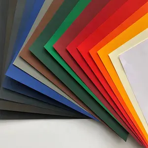 Carta Plike da 120gsm carta Soft Touch di colore chiaro testurizzata assortita