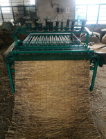 Machine professionnelle à moteur haute productivité pour la fabrication de tapis en paille, pour le tissage de jute, sisal, roseau et jonc.