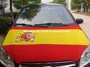 Funda Personalizada para el Capó del Coche con la Bandera de Portugal Impresa, Logotipo Personalizado y Material de Poliéster para el Motor del Coche - Product Image 3