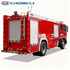 Camión de Bomberos Dongfeng Dolika D9 Nuevo con Tanque Combinado de Agua y Espuma |   Vehículo de Rescate de Emergencia con Motor Cummins, Económico - Product Image 2