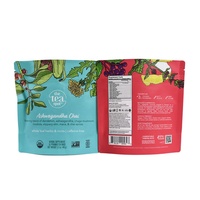 QUANTITÉ MINIMALE DE COMMANDE 500 LOGO Personnalisé Impression Cookie Chaleur Joint Biscuit Pochette Debout En Plastique à Fermeture Zip Pochettes D'emballage Alimentaire Sacs À Glissière