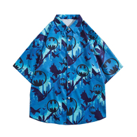 Vente en gros d'usine - Chemise hawaïenne à manches courtes pour homme, style rétro, imprimé patchwork, décontractée, pour les vacances, chemise Aloha, motif personnalisé