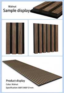 Cao Cấp Studio Thiết Bị Ghi Âm Bó Cho Căn Hộ 3D Mô Hình Thiết Kế Bằng Gỗ Acoustic Bảng Điều Chỉnh Cho Phòng Khách Và Bass Bẫy - Product Image 6