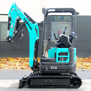 Mini-excavatrice multifonctionnelle de 1,8 tonne, excavatrice sur chenilles hydraulique, homologuée CE, 1800 kg, utilisation en extérieur, faible entretien, livraison gratuite - Product Image 6