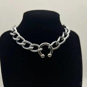 قلادة بدلاية كبيرة من الفولاذ المقاوم للصدأ للملهى الليلي مثيرة حول الرقبة - Product Image 4