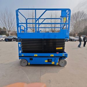 Plateforme élévatrice à ciseaux automotrice de qualité industrielle, vente en gros, de 4m à 16m, pour la manutention des matériaux en acier - Product Image 5