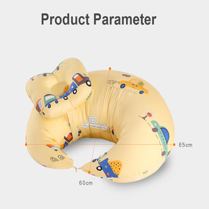 Oreiller de <span class=keywords><strong>grossesse</strong></span> en forme de C pour dormir, oreillers d'<span class=keywords><strong>allaitement</strong></span> avec sangle de taille réglable et housse en coton amovible - Product Image 2