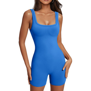 Mono Sexy para Mujer, Estilo Club, con Pierna Ancha y Corte Ajustado, en Tonos Tierra, para Gimnasio, Ecológico y Transpirable - Product Image 1