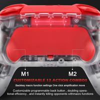 Control de Juego Inalámbrico Multiplataforma S10 para Switch/OLED, Joystick con Programación de Macros para NS/IOS/PC/P4/P3
