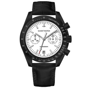 <span class=keywords><strong>Quadrante</strong></span> con puntatore a <span class=keywords><strong>quadrante</strong></span> in stile classico 20mm calendario giorno con quadranti in ceramica bianca orologi cronografo - Product Image 1