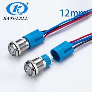 Chinakel 12 mét tact chuyển đổi <span class=keywords><strong>push</strong></span> button 3 bước đẩy nút chuyển đổi <span class=keywords><strong>IP67</strong></span> momentary kim loại đẩy nút chuyển đổi - Product Image 5