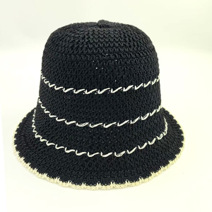 หมวกถักไหมพรมขนเมอริโนสำหรับผู้หญิงหมวกทรงจีบสไตล์ยุโรปอเมริกันสำหรับฤดูใบไม้ผลิและฤดูใบไม้ร่วงใหม่ - Product Image 2