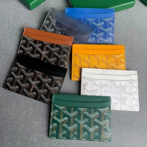 Cartera Mini de Moda de Cuero PU de Diseño para Hombres y Mujeres Jóvenes, con Bolsillo para Llaves y Tarjetas, sin Cierre, para Tarjetas de Crédito - Product Image 6