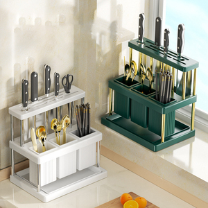 Đa chức năng tầng thường vụ bếp dao giá đũa xô lưu trữ hộ gia đình thoát giá - Product Image 1