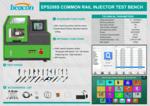 Equipo Electrónico de Prueba para Inyectores Common Rail EPS208S EPS 205 - Product Image 6