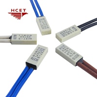 Interruptor Térmico HCET-B Autoajustable de 250V 10A 100C con PTC para Electrodomésticos