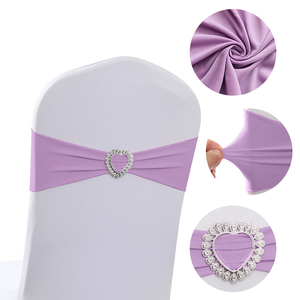 Fundas Elásticas <span class=keywords><strong>para</strong></span> Sillas con Hebilla en Forma <span class=keywords><strong>de</strong></span> Corazón, <span class=keywords><strong>Bandas</strong></span> Elásticas <span class=keywords><strong>para</strong></span> Sillas sin Lazos <span class=keywords><strong>para</strong></span> Decoración <span class=keywords><strong>de</strong></span> Bodas, Banquetes, <span class=keywords><strong>Fiestas</strong></span> y Eventos, Venta al por Mayor - Product Image 5
