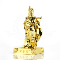 Statuettes de héros chinois de haute qualité, décorations de mascotte en métal pour la maison, artisanat