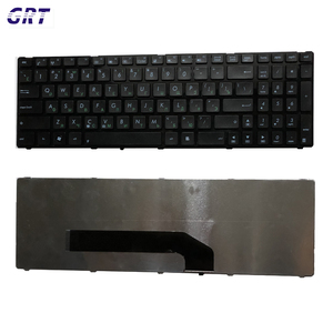 Nuevo Teclado Original para Portátil RU para Asus K50 K50IN K61 K50X K50A K50AB K50IJ K50ID P50, Diseño Ruso Negro, OEM, Sin Marco - Product Image 1