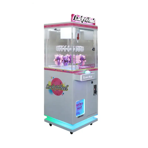 Vente en gros de pièces de monnaie commerciale roue porte-bonheur cadeau exquis mini pinces pinces pinces prix poupée machine jouet pour enfants - Product Image 2