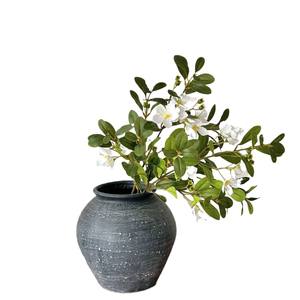 Fleurs artificielles, feuilles de myrte, blanc, rose clair, violet clair, haute simulation, décoration intérieure, accessoires de mariage - Product Image 5