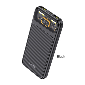 แบตสำรอง KAKUSIGA NEW PD20W+22.5W QC FCP AFC SCP <span class=keywords><strong>VOOC</strong></span> ความจุ 10000mah พร้อมหน้าจอ LED แสดงผลแบบโปร่งใส - Product Image 2