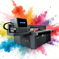 Impresora Digital Plana UV de Inyección de Tinta Ricoh de 1250 mm con Cámara CCD Automática, Nueva, 1 Año de Garantía para Plástico