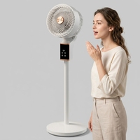 Ventilateur de circulation d'air, ventilateur électrique, domestique, silencieux, pour bureau, petit ventilateur électrique, sur pied, ventilateur de sol à commande vocale