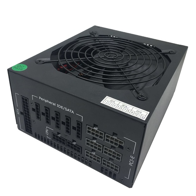 Wholesale Power Supply 1800w Modular 1600 Watt Power Supply Voltage 220v 6 GPU PSU Machine