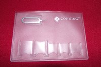 Étui personnalisé en PVC pour carte Micro SD et support de carte SIM avec aiguille