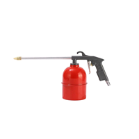 Pistolet de nettoyage pneumatique haute pression à buse réglable pour dégraissage de moteur de voiture et nettoyage de surface avec gobelet