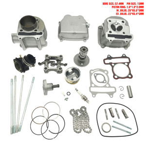 Kit cylindre et culasse <span class=keywords><strong>GY6</strong></span> 125 150 155 170 175 180 pour moteur 4 temps de scooter chinois ZNEN TAOTAO KEEWAY <span class=keywords><strong>BAOTIAN</strong></span> JMSTAR - Product Image 2