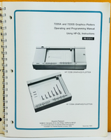 Plc 07220-90002 1979 7220a/7220s Graphics Plotters Manual for Warranty Product