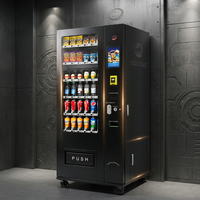 Máquina Expendedora de Snacks Automática con Múltiples Funciones Anti-Robo, SDK, Sistema de Refrigeración para 200-300 Unidades, Basado en la Nube