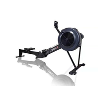 Rameur d'air commercial pliable en fer robuste pour salle de sport, capacité maximale de 300 kg, marque XRHD, garantie 1 an