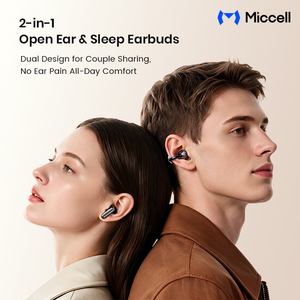 Audífonos Inalámbricos Miccell 2 en 1 6.0 con Auriculares Intrauditivos y Auriculares Abiertos para iPhone y Xiaomi - Product Image 3