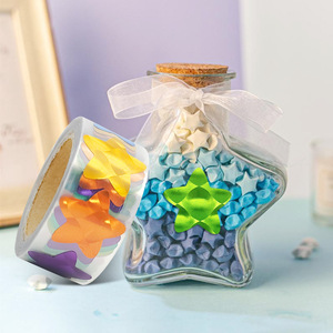 Autocollant holographique personnalisé mignon promotionnel découpé à l'emporte-pièce journal de téléphone portable étiquette décorative feuilles d'autocollants pour enfants - Product Image 3