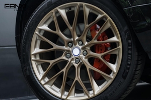 Ruedas Forjadas FANXI VEO-5 en Oro Rosa Pulido y Cromado 5x112 5x120 5x114.3 para Rolls <span class=keywords><strong>Royce</strong></span>, BMW X3m y Mercedes - Product Image 2