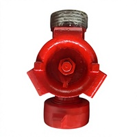 Vanne à bouchon mâle-femelle 2"x1" Fig1502 15000 PSI forgée à faible couple pour forage pétrolier